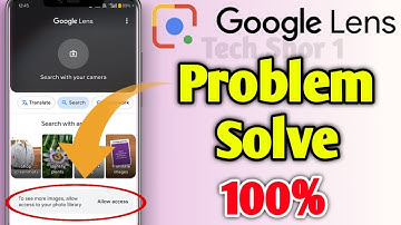 Google Lens All Photos Not Showing Problem Solve | Google Lens Photos Not Showing Problem Solve