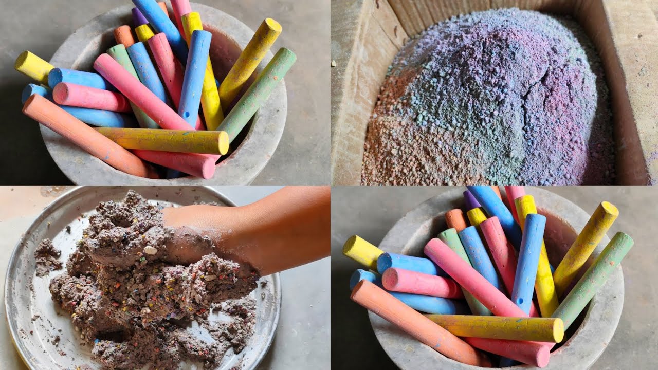 Most Satisfying CHALk Pencil Crush ♥️ For CHALk Lovers 💕 _ Satisfying