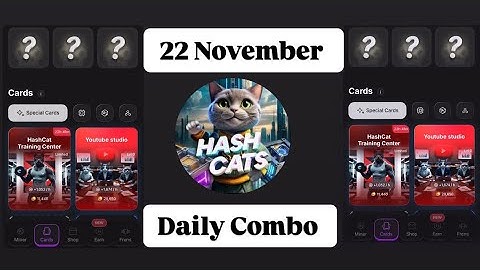 Hashcats daily combo today 22 & 23 November | hashcats  combo today | hashcats combo today card |