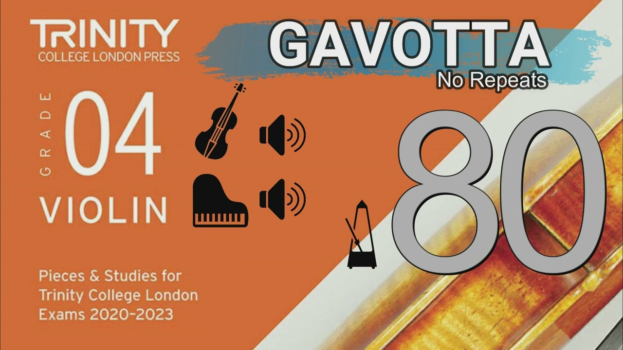 Gavotta | Trinity College London | Grade 4 Violin | 80