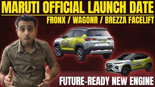 Maruti Official Launch Date 📄 This New Engine in Maruti Brezza Facelift or Maruti Fronx Facelift? 😍