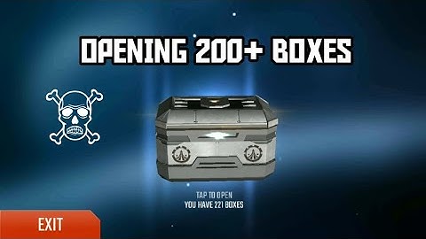 Opening more than 200 multiplayer pack in Nova Legacy.