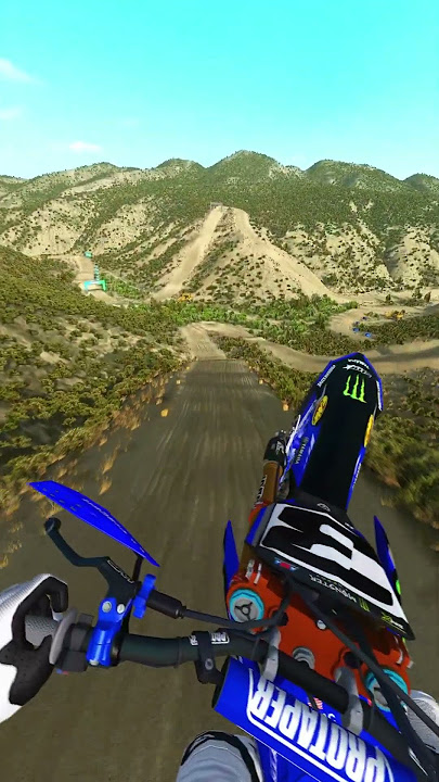 THIS HILL IS MASSIVE IN MX BIKES!
