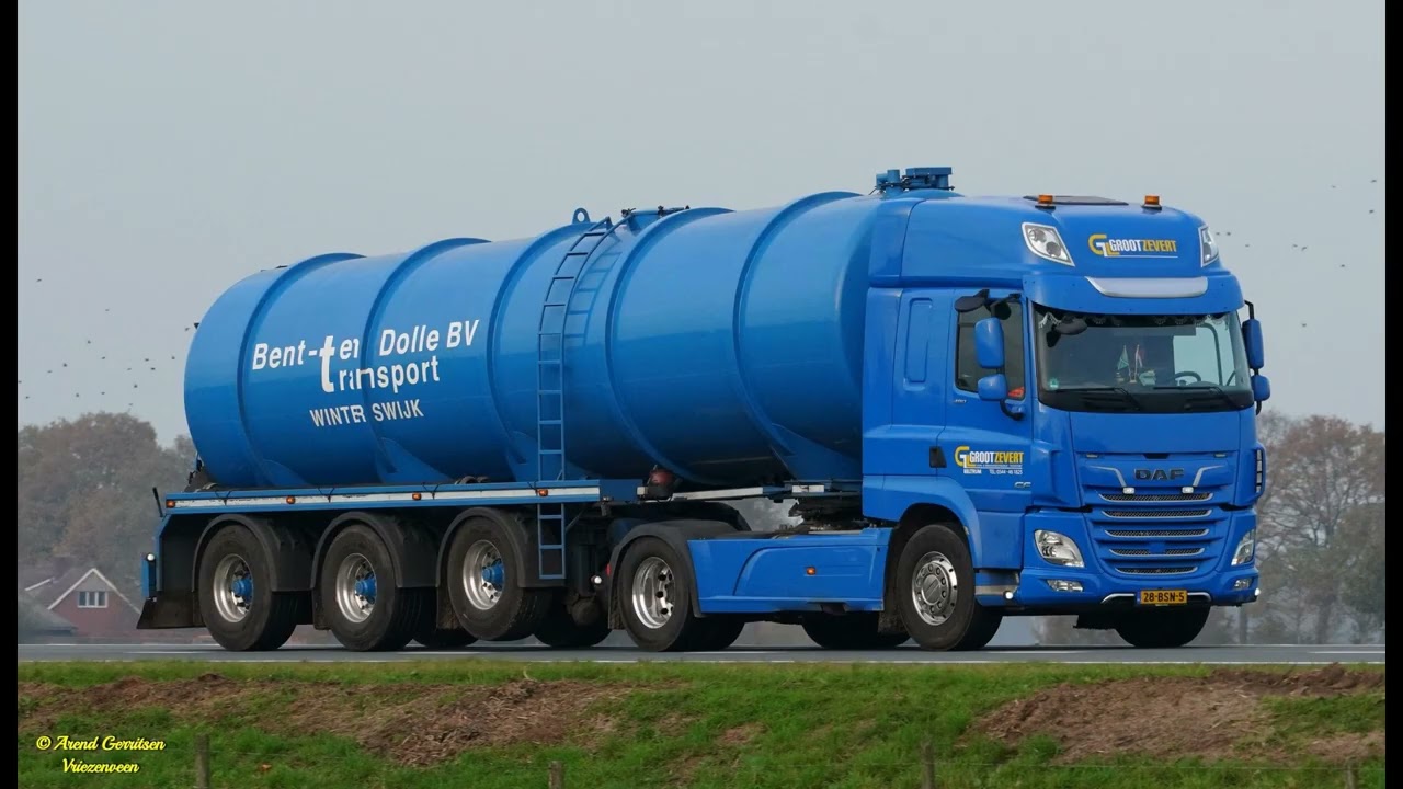 Vrachtwagens N36 10 november 2025