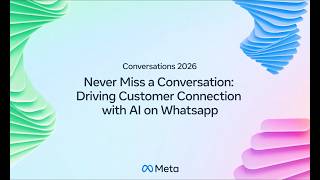 Never Miss a Conversation Driving Customer Connection with AI on Whatsapp