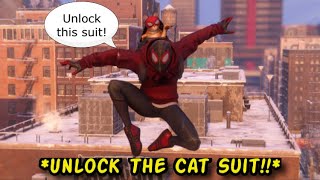 Marvel's Spider-Man: Miles Morales How To Unlock The Bodega Cat Suit