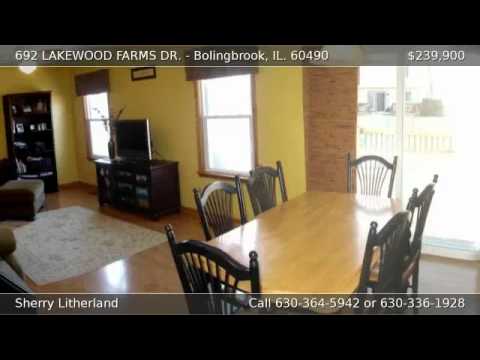 692 LAKEWOOD FARMS DR., Bolingbrook, IL home video tour