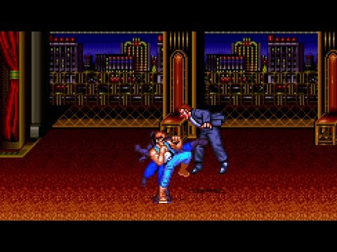 【雙截龍】Ultimate Double Dragon┃角色: Billy Lee┃關卡: 賭場┃街機模式┃