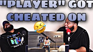 WHEN A "PLAYER" GETS CHEATED ON! ( FUNNY GTA 5 SKIT BY ITSREAL85 FT. DRAMA SETS IN) - REACTION
