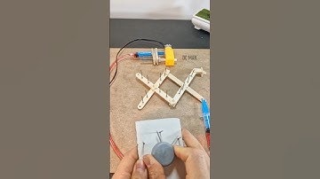 Mechanism For Flat Tires | #dcgearmotor #techexperiments #dcmotor #motor #diy