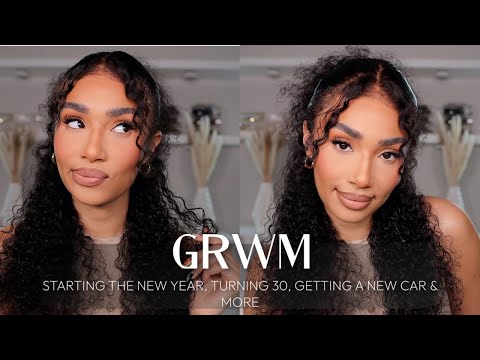 NEW YEAR GRWM| Turning 30, Getting a new car, New year resolutions +more @SymphaniSoto