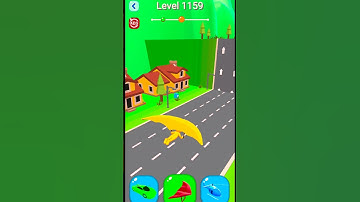 Shape-shifting | Level 1159 || Hyper casual games | #shapeshifting #hypercasualgames #shorts