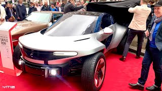 WORLD FIRST Unveiling of Callum Skye -  Aston Martin, Jaguar Designer New Car, Saville Row Concours