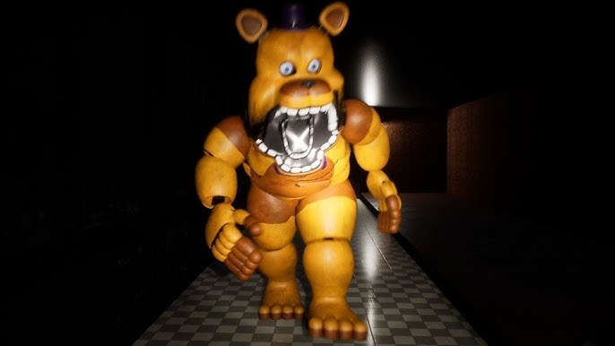 HUNTED BY FREDBEAR THROUGH HIS NEW DINER..  FNAF Those Nights at  Fredbear's New Destiny 