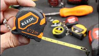 Klein 6-foot/2m Keychain Tape Measure: Nuances better than Milwaukee!