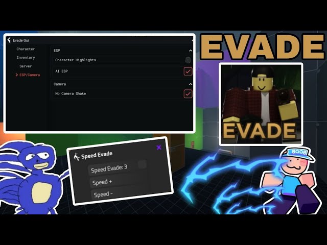 Evade [Auto Farm - Fast Revive & More!] Scripts