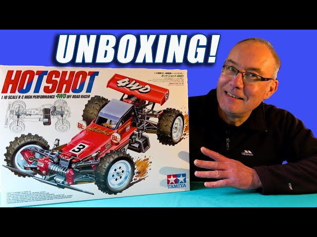 R*3様 Hotshot 4WD ラジコンカー Tamiya Hotshot Re-re Unboxing and Chat! The First Tamiya 4WD RC