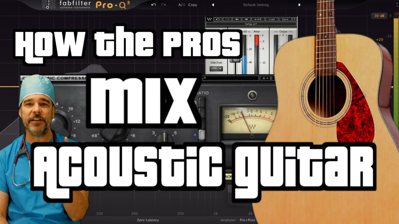 How to Mix Acoustic Guitar - YouTube