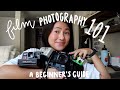 Film Photography 101 (for beginners!) | disposable cameras, point and shoot, instant, and manual