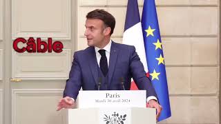 Visite officielle de Felix Tshisekedi en France. Emmanuel Macron