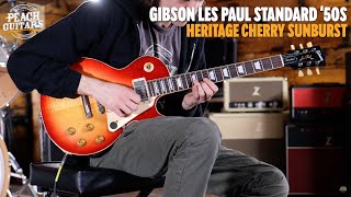 No Talking...Just Tones | Gibson Les Paul Standard '50s Heritage Cherry Sunburst - 217320198