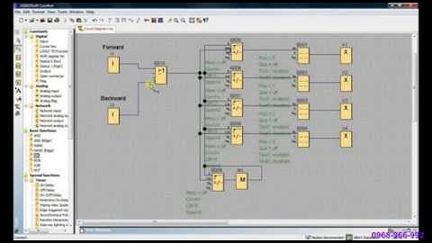 Tạo menu - lập trình PLC Logo Siemens