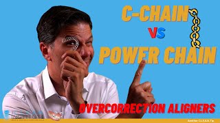 What are Invisalign overcorrection aligners? C-chain vs Power chain