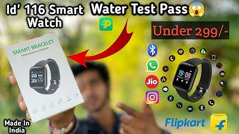 ID116  Smart Watch Under 299/- Only From Filipcart Full Unboxing And Review🔥|| Gyani Thoughts || D20