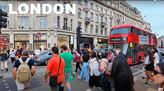 What London Looks Like in Summer 2025 🇬🇧 | Central London City Walk | Street Walk 4K