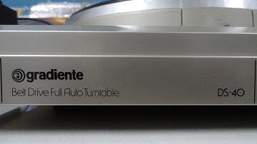 O Rei do Som - Toca Discos Gradiente DS-40