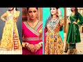 Classy Angrakha Style Neck Designs For Kurtis || Stylish Angrakha Dress Design 2022 || #fashionstyle