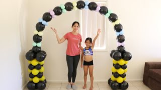 Balloon arch without stand