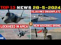 Indian defence updates  lockheed amca offertejas mk2 radarhoverbee dronerudram1 to kazakhstan