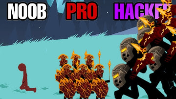 NOOB vs PRO vs HACKER - Stick War : Legacy