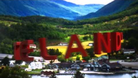 Hatteland logo - Auto Stereoscopic 3D - by Wizzcom