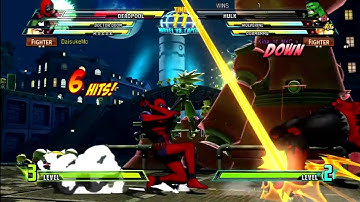 Marvel Vs Capcom 3 1st LIVE Session Part 3