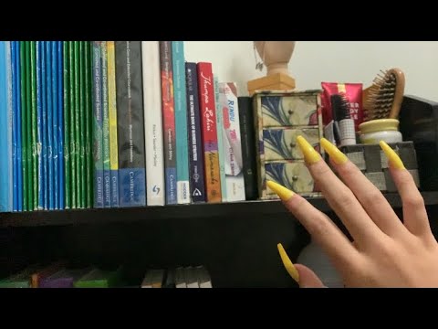 LOFI ASMR FAST AND AGGRESSIVE TAPPING AND SCRATCHING ( lens tapping, build up, book tapping )