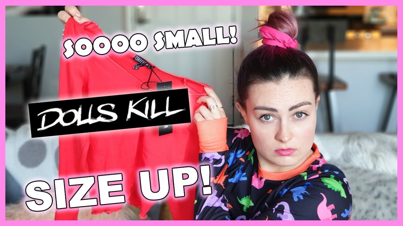 I Tried Online Shopping at Dolls Kill Without Help or Sight! *try on  haul* 