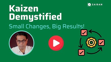 Kaizen Demystified: Small Changes, Big Results!  #PMP #ScrumMaster #Kaizen
