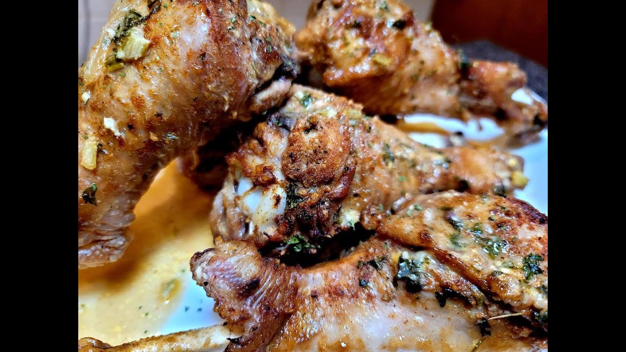 Готовим запеченные ножки индейки!