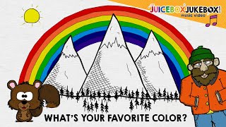 Video thumbnail of "What's Your Favorite Color? The Juicebox Jukebox | Learn Colors Educational School Coloring Art Song"