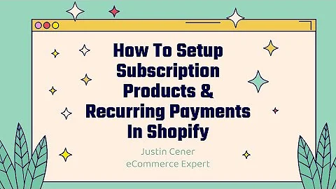 Unlock Recurring Revenue with Subscription Products in Shopify