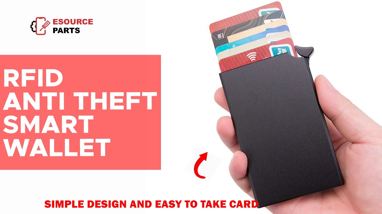 RFID Anti Theft Smart Wallet ID and Credit Card Holder Esourceparts