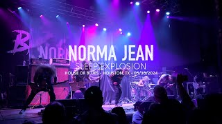 Norma Jean - Sleep Explosion (Live at House of Blues, Houston, TX)