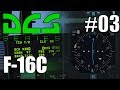 DCS: F-16C - Crashkurs #3 - Navigation: Wegpunkte und TACAN [Deutsch|4k]