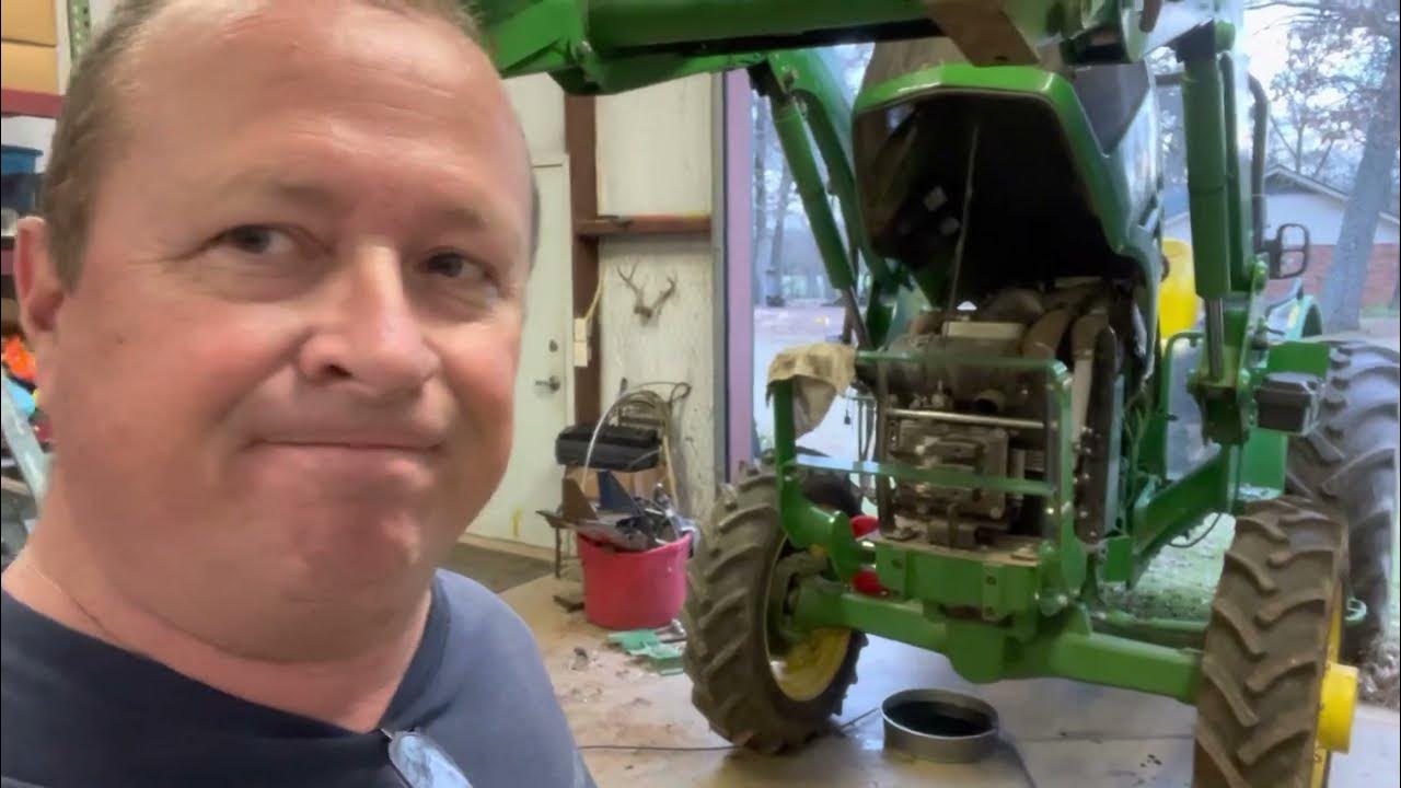 Oil and Filter Change John Deere 5045 YouTube