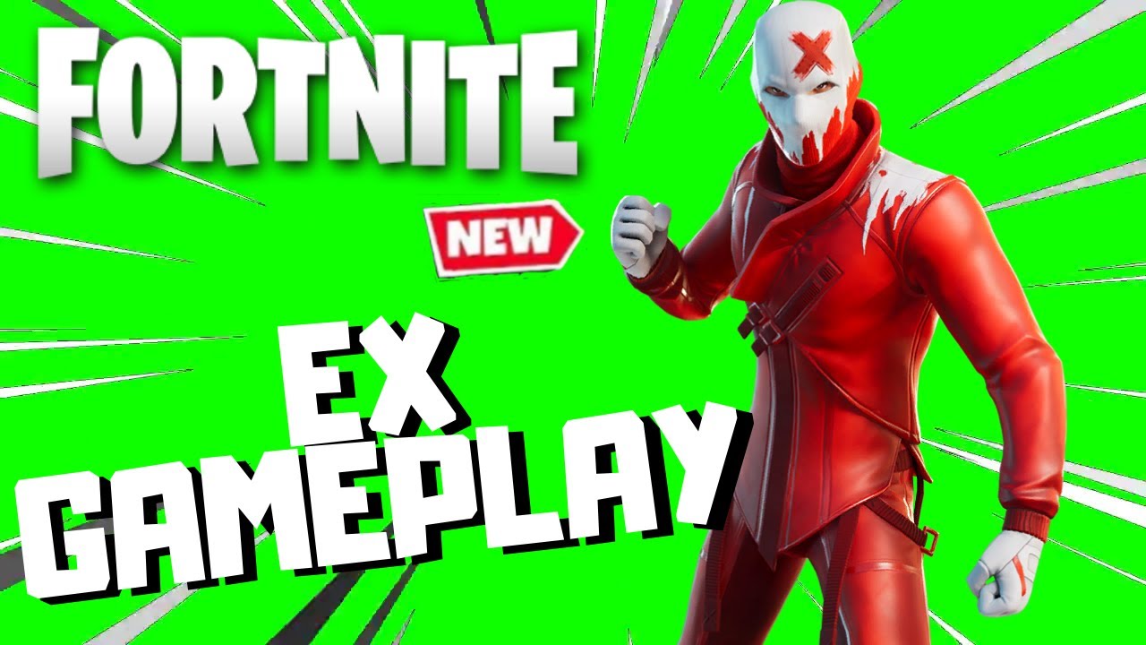 EX Skin Gameplay In Fortnite YouTube