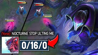 NOCTURNE BUT I ONLY ULT YONE THE ENTIRE GAME (AND MAKE HIM GO 0/16)