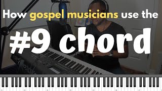 How to use the Dominant 7, #9 (Sharp 9) as a passing chord in gospel music
