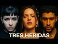 Rosalia ft Bad Bunny ft Cazzu | Tres Heridas (AI Video)